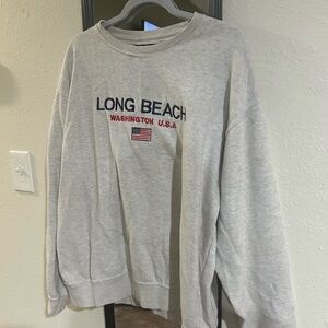 Gray Crew Neck Sweater